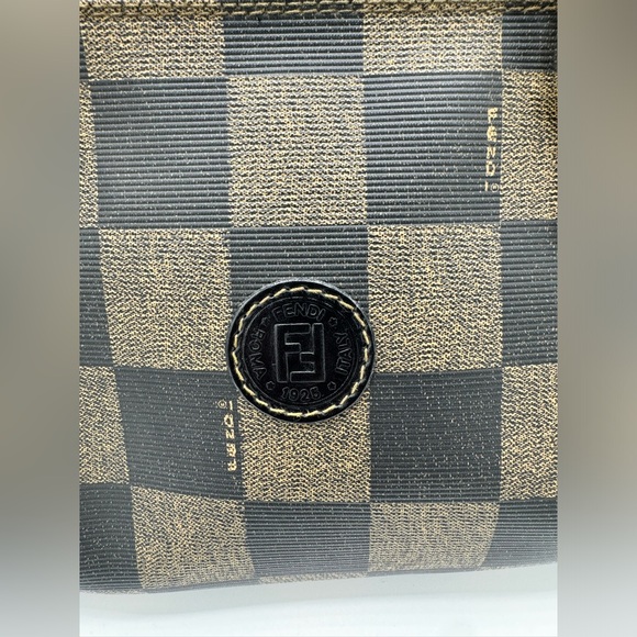 Fendi Pequin Boston PVC Handbag - Picture 11 of 16